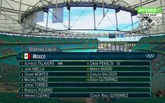 2016年.奥运男足.C组第2轮.斐济vs墨西